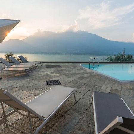 Magic Lake View With Beautiful Pool Area Bellano Exteriér fotografie