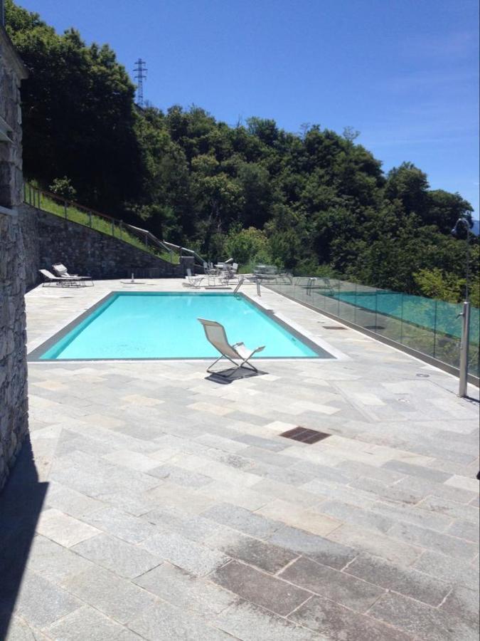 Magic Lake View With Beautiful Pool Area Bellano Exteriér fotografie